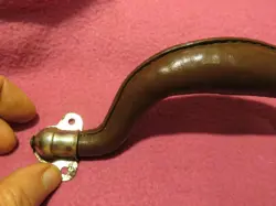 1940'S VINTAGE AMP HANDLE FOR SUPRO GIBSON NATIONAL TUBE AMP AMPLIFIER CABINET