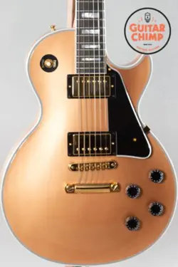 2023 GIBSON CUSTOM SHOP LES PAUL CUSTOM CARTRIDGE BRASS