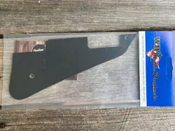 PICKGUARD FOR USA GIBSON LES PAUL STANDARD OR CUSTOM - BLACK THIN SINGLE PLY