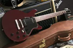 GIBSON LES PAUL SPECIAL DC DOUBLE CUTAWAY HERITAGE CHERRY 1995 ELECTRIC GUITAR
