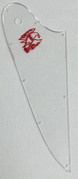 PICKGUARD TRANSPARENT