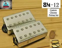 G.M. 84-12 CHROME CUSTOM HUMBUCKER SET FOR GIBSON EPIPHONE®