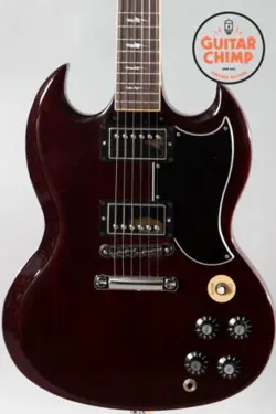 2013 GIBSON SG ANGUS YOUNG SIGNATURE THUNDERSTRUCK CHERRY