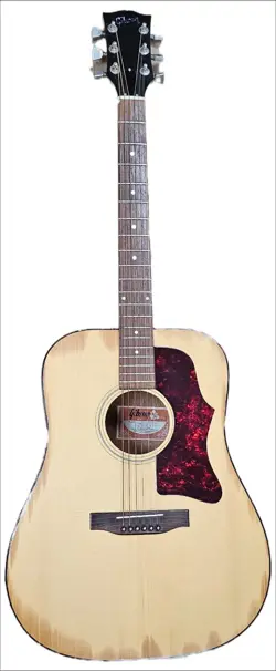 GIBSON J-55 ACOUSTIC GUITAR WITH HARD SHELL CASE L@@K!