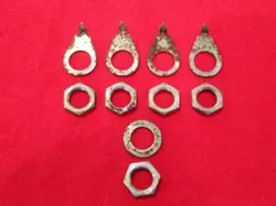 VINTAGE 1968 USA GIBSON LES PAUL SWITCH KNOB POINTERS NUTS 1969 ORIGINAL