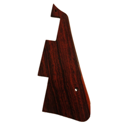 SOLID WOOD CARVING GIBSON LES PAUL GUITAR RESEWOOD PICKGUARD.#4121