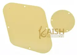 LP BACK CONTROL & SWITCH PLATE CAVITY COVER CREAM 1 PLY FITS GIBSON LES PAUL