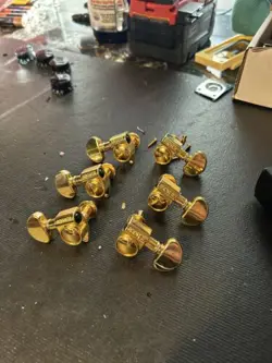 GIBSON GROVER TUNERS 3X3 GOLD