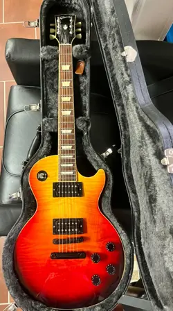 GIBSON LES PAUL CLASSIC GUITAR 2007 MODEL ANTIQUE FIREBURST