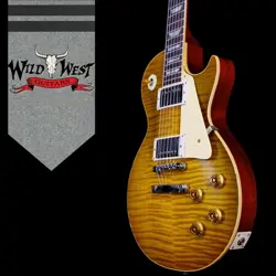 GIBSON CUSTOM SHOP 1959 LES PAUL STANDARD REISSUE VOS GREEN LEMON 8.60 LBS