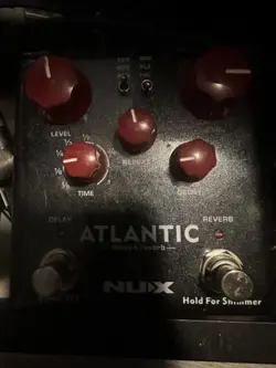 NUX NDR-5 ATLANTIC DELAY & REVERB PEDAL - FENDER GIBSON KRAMER