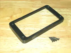 GIBSON 1974 BLACK EB BASS NECK PICKUP RINGS