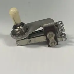1960'S GIBSON NOS SWITCHCRAFT SWITCH FROM GIBSON KALAMAZOO FACTORY WORKING TESTE