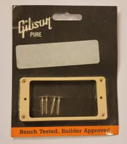 GIBSON PURE PICKUP RING CREME BRIDGE GUITAR PARTS GENUINE SEALED