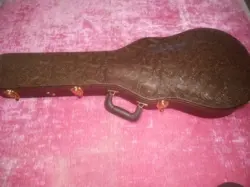 CANADIAN MADE CASE FOR GIBSON LES PAUL SPECIAL DOUBLE CUT (NEW)  TOOLED LEATHER