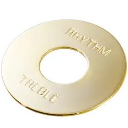 NEW RHYTHM/TREBLE SWITCH RING FOR GIBSON LES PAUL SG ES-335 STYLE GUITARS - GOLD
