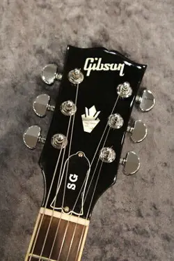 GIBSON SG STANDARD EBONY ELECTRIC GUTIAR [AUTH]