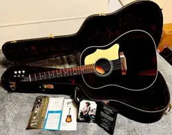 ACOUSTIC GUITAR GIBSON KAZUYOSHI SAITO KS J-45 2013 MODEL BLACK WITH HARD CASE
