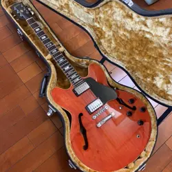 ACOUSTIC ELECTRIC GUITAR GIBSON ES-335 MADE IN 1970-1972