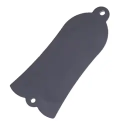 NEW 2-PLY PLAIN BLACK BELL TRUSS ROD COVER FOR GIBSON SG/LES PAUL/BASS