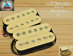 G.M. 57 SPECIAL CREAM  ALNICO II HUMBUCKER SET (4-WIRE)FOR GIBSON EPIPHONE®