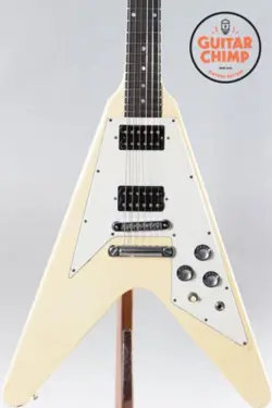 1997 GIBSON FLYING V ‘67 REISSUE CLASSIC WHITE