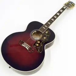 GIBSON SJ-200 STANDARD MAGENTA BURST GOLD HARDWARE USA 2024 ACOUSTIC GUITAR