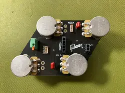 GIBSON LES PAUL QUICK CONNECT POTS CONTROL BOARD