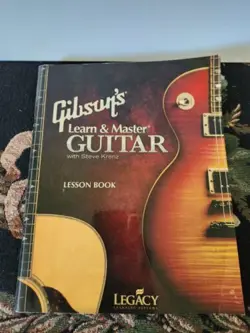 GIBSON'S LEARN & MASTER GUITAR WITH STEVE KRENZ LESSON BOOK ONLY