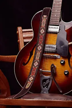 BLUE BELL STRAPS 1970 ABRAXAS -DARK COFFEE- GIBSON FLOOR PRODUCTS