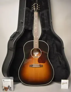2023 GIBSON J-45 STANDARD ACOUSTIC-ELECTRIC VINTAGE SUNBURST W/OHSC