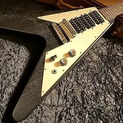 GIBSON FLYING V FADED 3 PICKUP 2008 WORN EBONY 6-WAY SWITCH