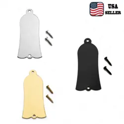 METAL TRUSS ROD COVER 2 HOLES BELL-SHAPED FOR GIBSON LES PAUL WITH 2 SCREWS