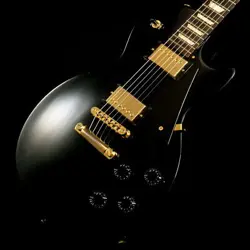 USED GIBSON USA / LES PAUL STUDIO EBONY/GOLD HARDWARE