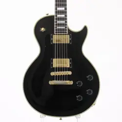 USED ORVILLE BY GIBSON / LPC EB LES PAUL CUSTOM EBONY 1991 4.14KG S/N G101504