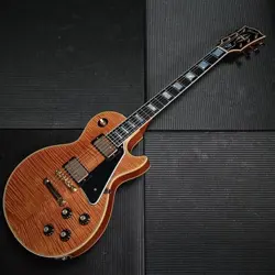 GIBSON CUSTOM SHOP 68 LES PAUL CUSTOM AAA TORREFIED TOP VOS ANTIQUE NATURAL 2024