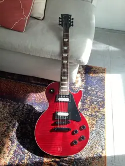 2014 GIBSON LES PAUL STANDARD GUITAR BRILLIANT RED  120TH. ANNIVERSARY