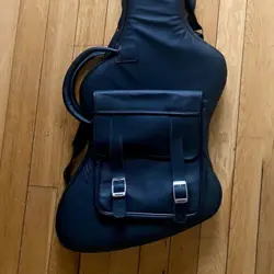 CUSTOM LEATHER GIBSON THUNDERBIRD BASS GIG BAG