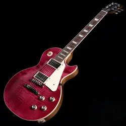 GIBSON LES PAUL STANDARD 1960S FIGURED TOP TRANSLUCENT FUCHSIA USA 2023 E.GUITAR