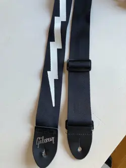 GIBSON LIGHTNING BOLT GUITAR STRAP