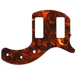 PICKGUARD FOR GIBSON '19 LES PAUL SPECIAL TRIBUTE DOUBLE CUT FAUX BROWN TORTOISE