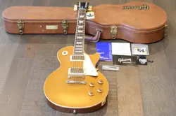 2019 GIBSON 50’S LES PAUL STANDARD ELECTRIC GUITAR GOLDTOP   OHSC & PAPERS