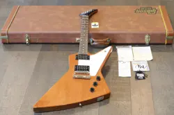 1998 GIBSON EXPLORER ELECTRIC GUITAR ANTIQUE NATURAL   OHSC