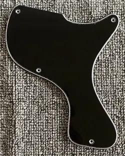 FOR 3-PLY GIBSON LES PAUL JUNIOR 1958 DC GUITAR PICKGUARD,BLACK