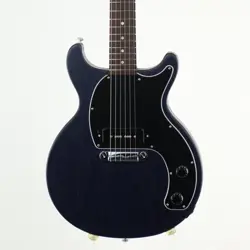 GIBSON LES PAUL JUNIOR TRIBUTE DC BLUE STAIN ELECTRIC GUITAR