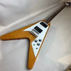 GIBSON 70S FLYING V ANTIQUE NATURAL NO.DG876