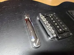 GUITAR BODY BLACK