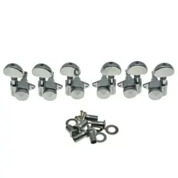 WILKINSON LOCKING GUITAR TUNERS 3X3 TUNING KEYS FOR GIBSON OR ACOUSTIC CHROME