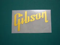 GIBSON REPAIR LOGO DECAL INLETTER TYPE