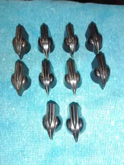 (10) DAKA -WARE BAKELITE CONTROL KNOBS F/ FENDER / GIBSON